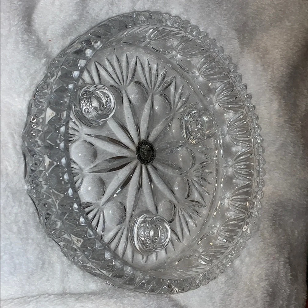 Vintage Princess House Crystal Candle Holder